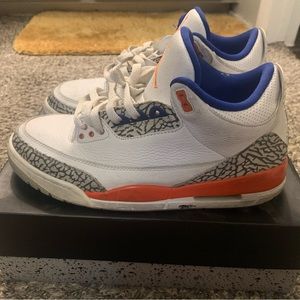 Jordan, Shoes, Orange, Blue, White
